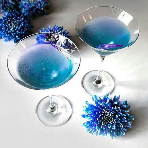 butterfly pea tea cocktails | Life of Cha