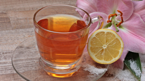 Lemon tea for immunity | Life of Cha