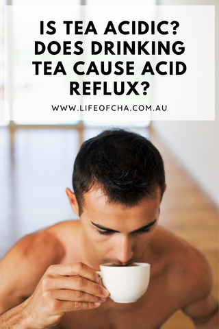 does drinking tea cause acid reflux
