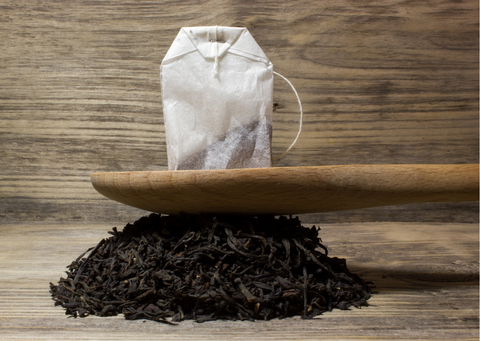 a comparison of tea leaves and tea bags