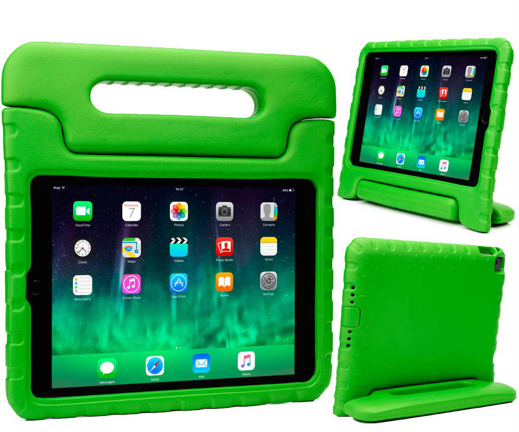 Green iPad 9th Gen Antimicrobial Tablet Case