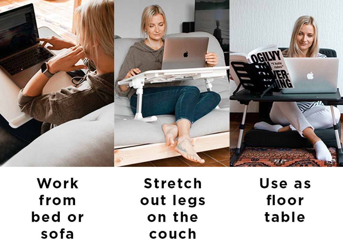 Cooper Desk PRO Adjustable Laptop Table, Bed Desk for Laptop, Desk