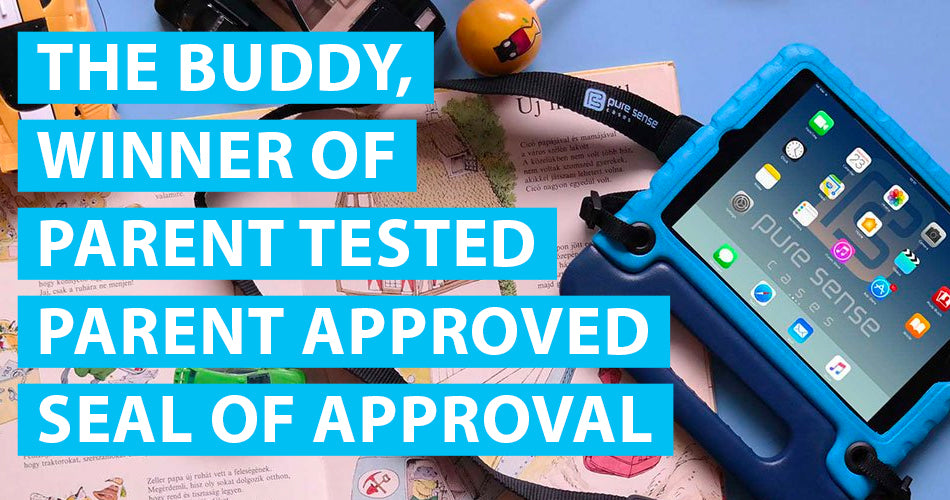 Buddy iPad case wins Parent Tested Parent Approved award