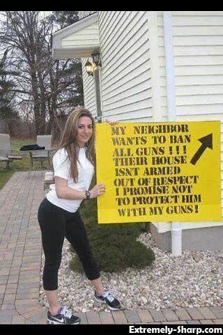 2nd Amendment neighbor quote