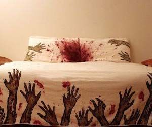 Zombie bed sheet set