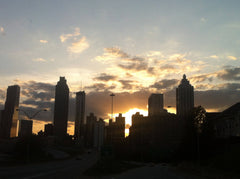 Atlanta Skyline at Sunset