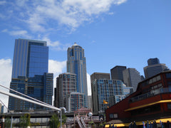 Seattle - skyline - royalty free stock photo