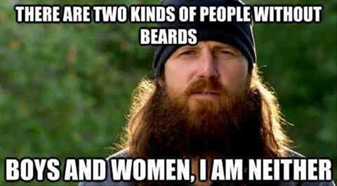 Duck Dynasty Beard Quote 