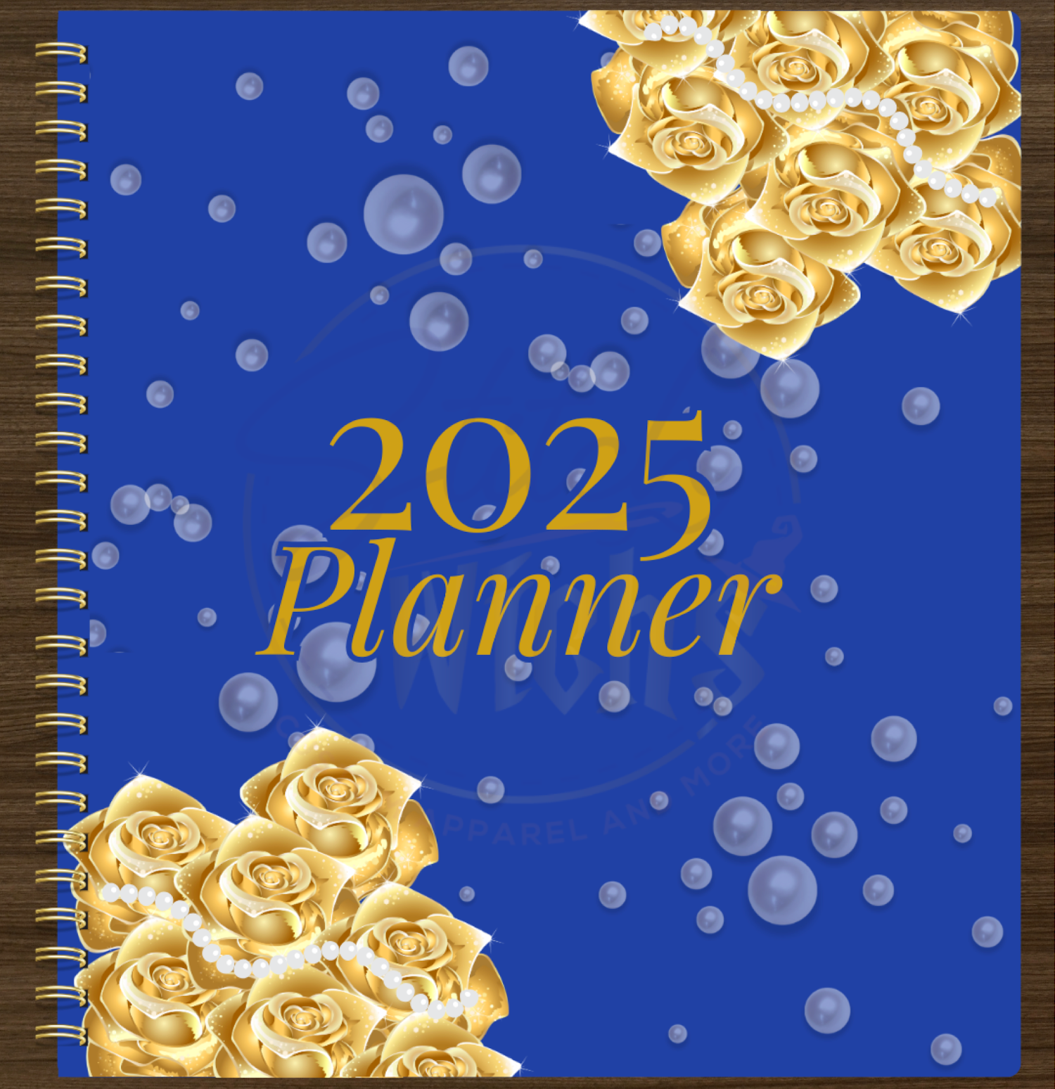 2025 Digital Planner - Blue & Gold
