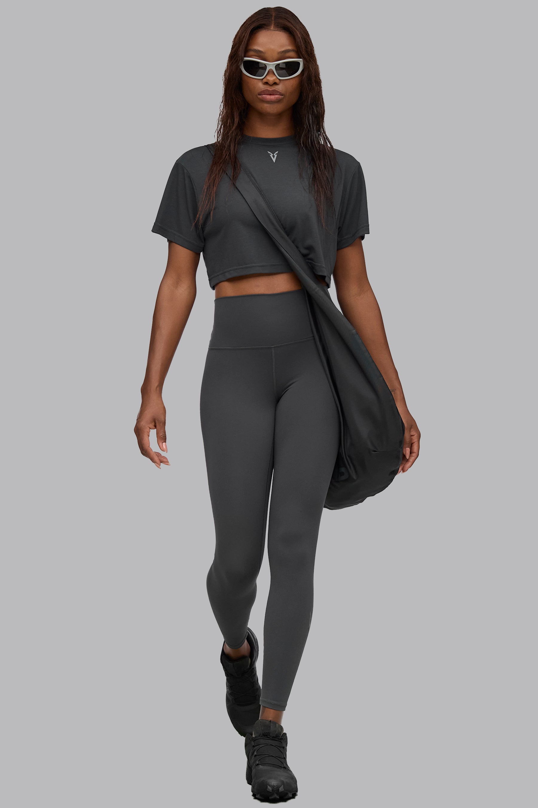 Signature 7/8 Leggings - Dark Gray