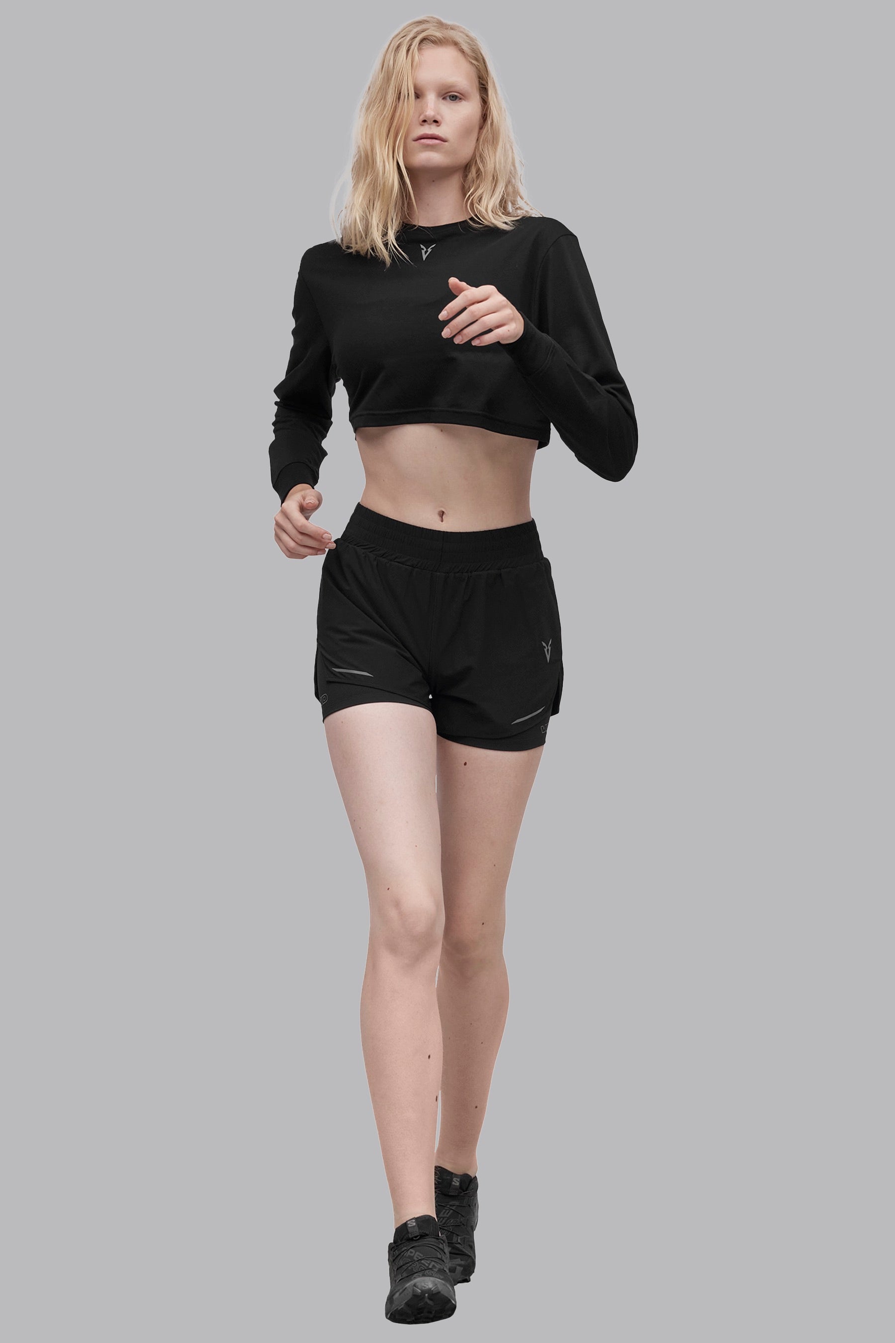 2-in-1 Shorts - Black