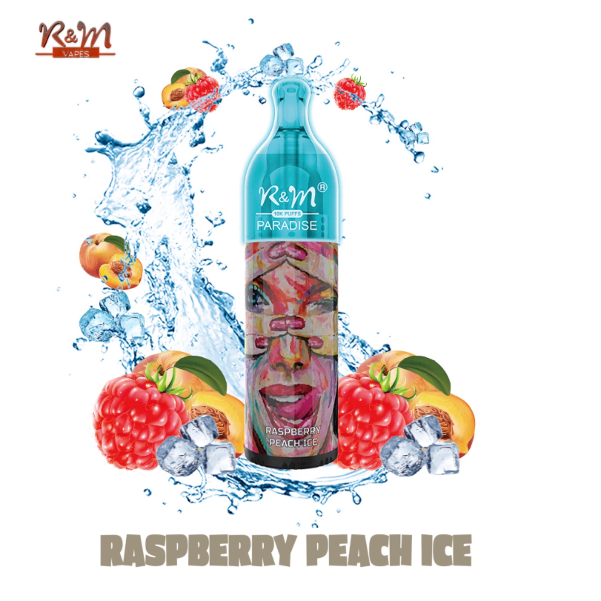 Paradise 10000 2% Raspberry Peach Ice