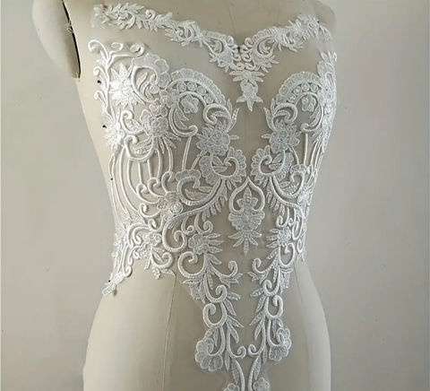 beaded floral lace 1