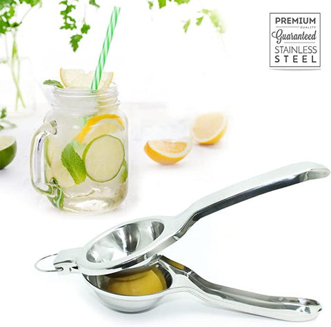 Stainless Steel Lemon Citrus Squeezer / Bottle Opener