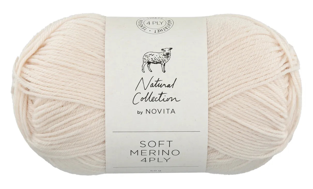 Novita Soft Merino 4PLY 50 g