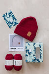 Moomin x Novita Taikapilvi beanie kit, red Example 2