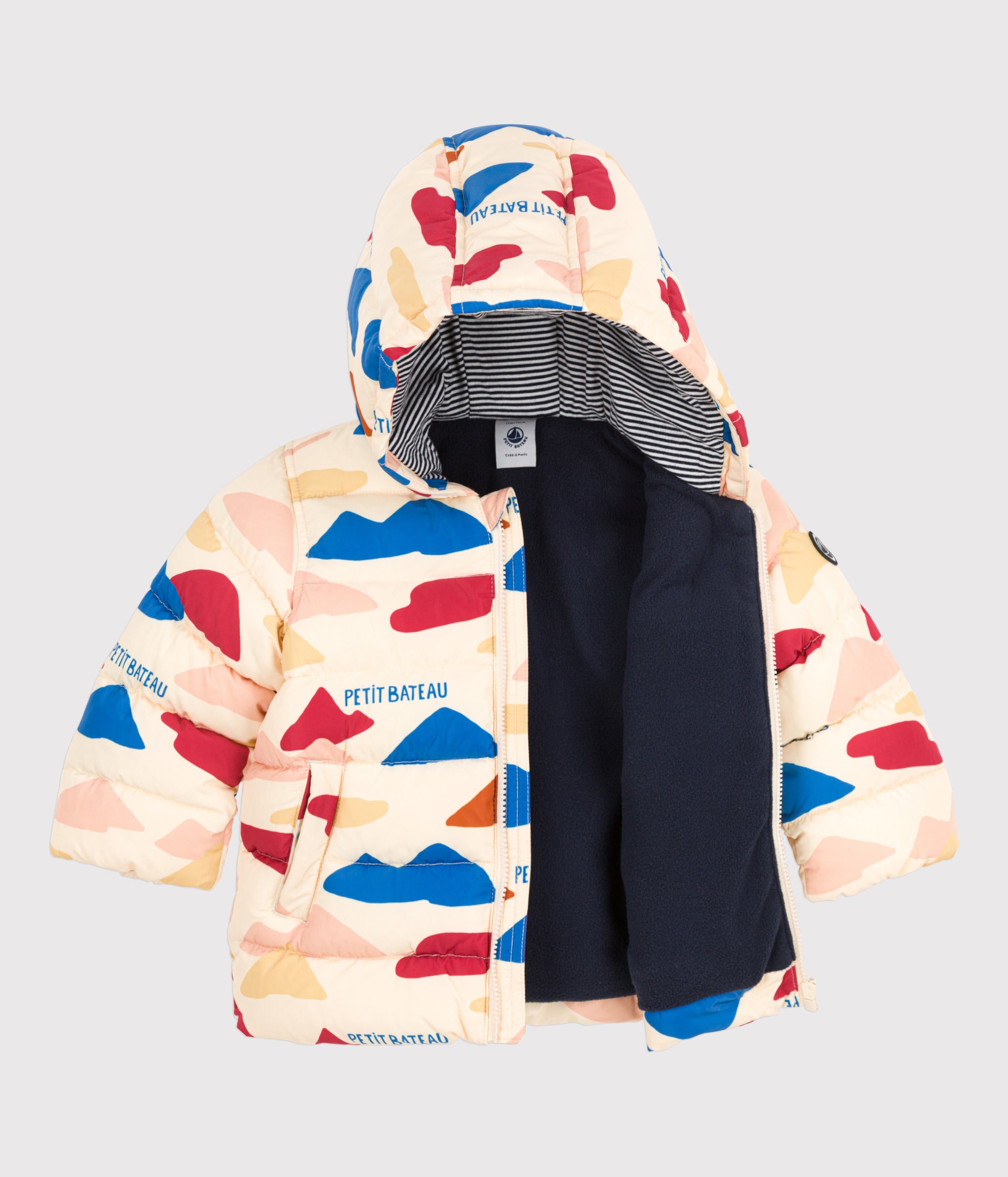 中綿入りフード付きジャケット | ベビー服・子供服通販のPETTIT BATEAU