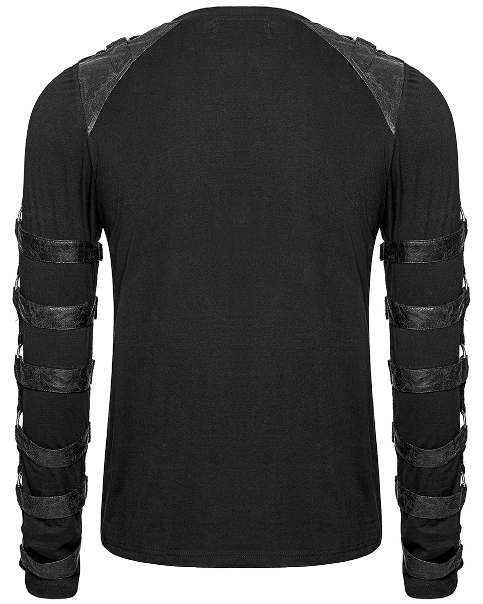 T-457 Deconstruction Unit Mens Dieselpunk Long Sleeve Top