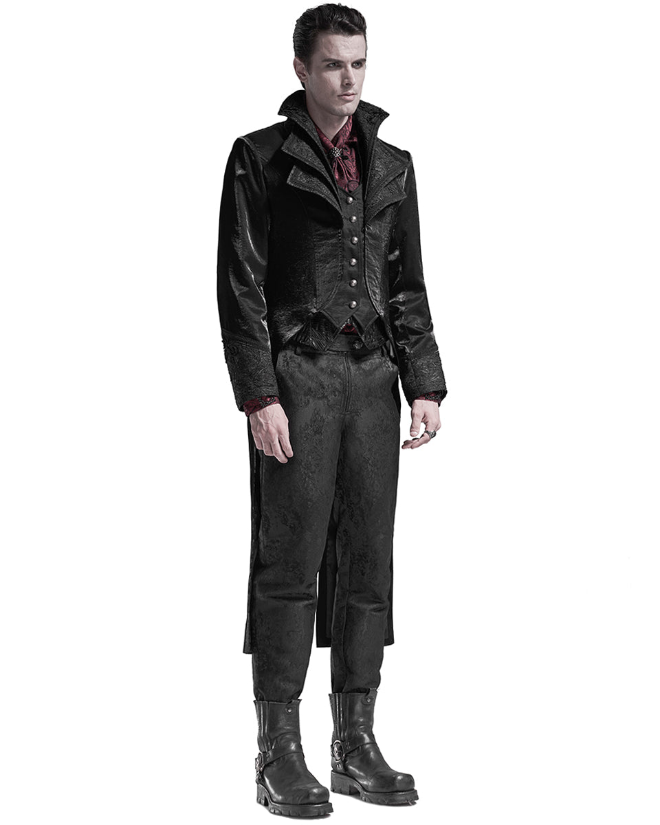 WY-1243 Danophrius Mens Gothic Aristocrat Tailcoat Jacket