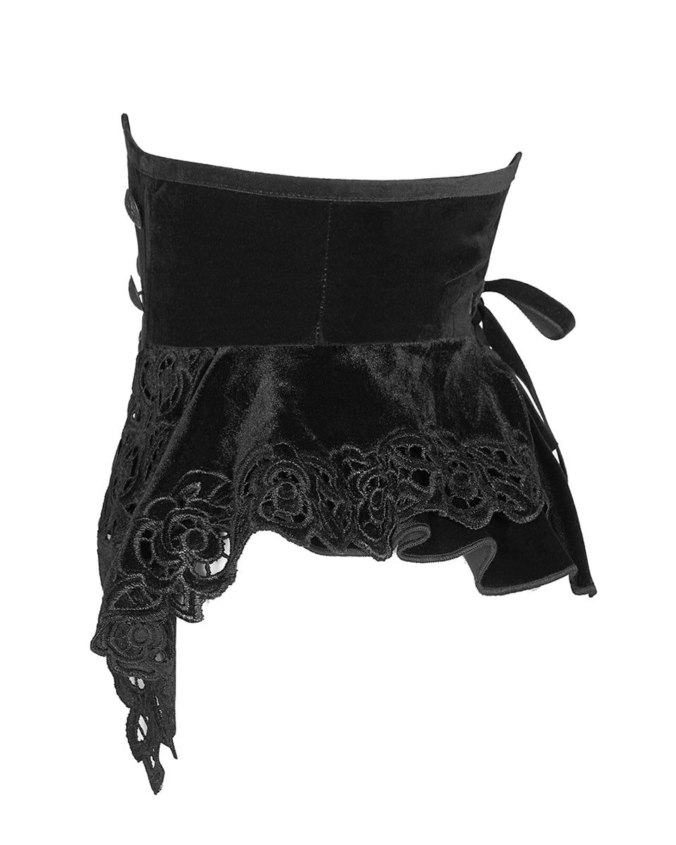 WS-425 Lunaria Gothic Waist Cincher Corset