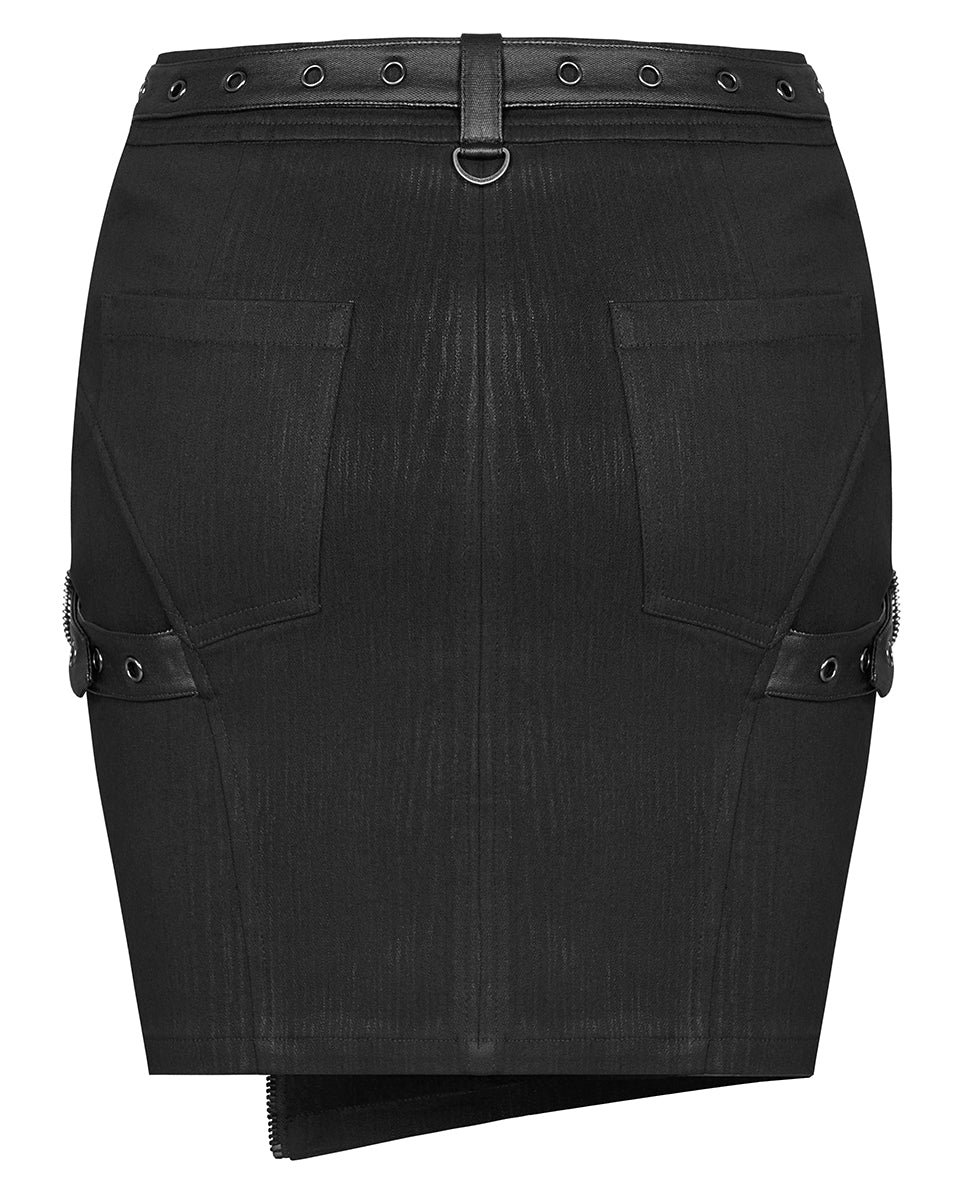 WQ-524 Utopica Womens Gothic Techwear Skirt