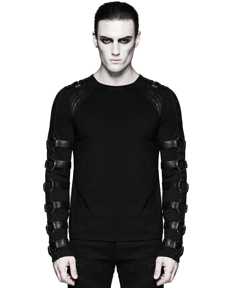 T-457 Deconstruction Unit Mens Dieselpunk Long Sleeve Top