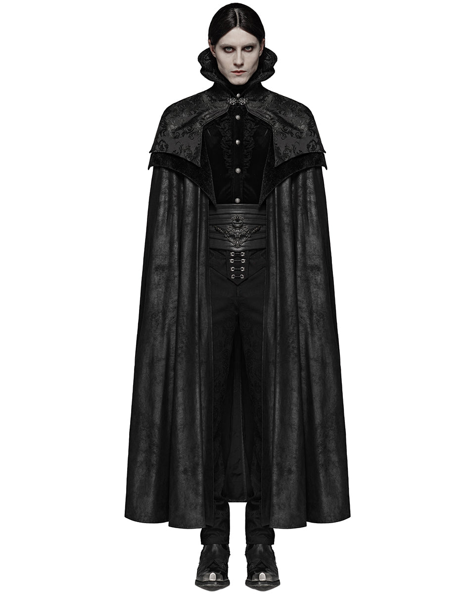 WY-1079 Andronicus Mens Gothic Mantle Cloak