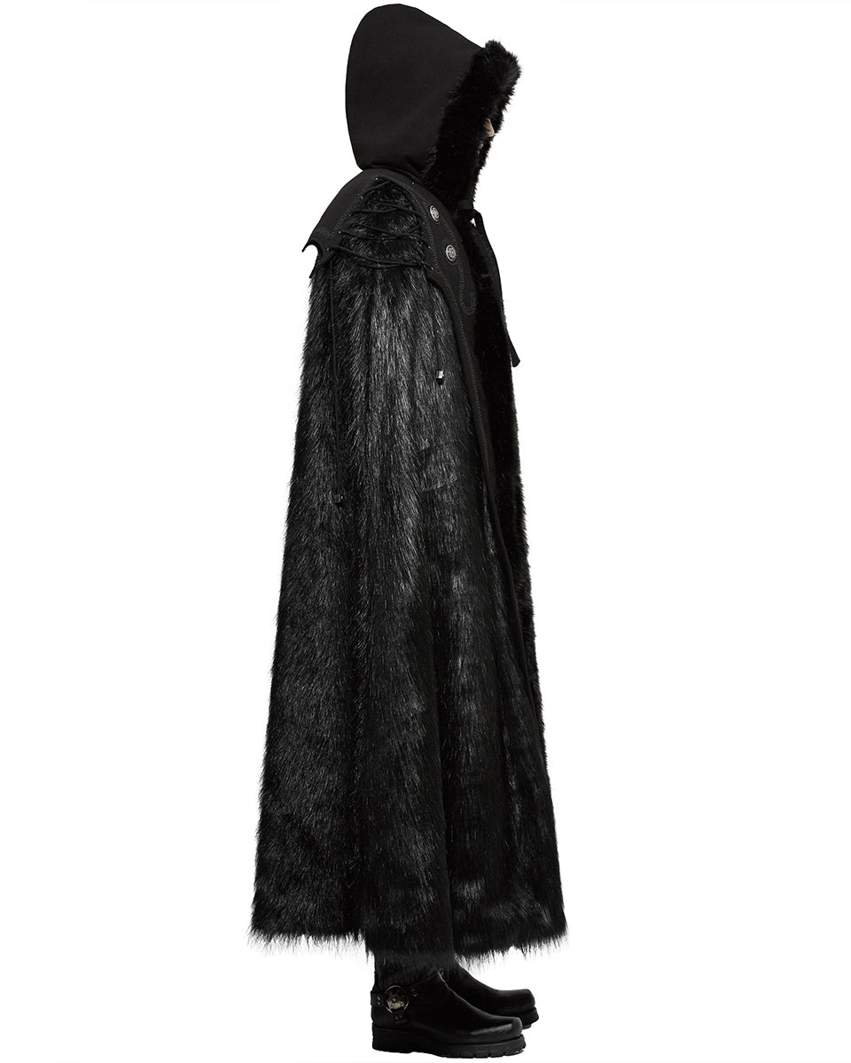 Y-803 Castle Black Mens Cloak