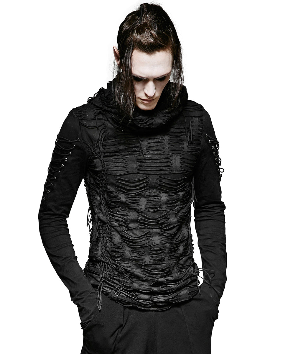 T-438 Decay Dieselpunk Hoodie Top