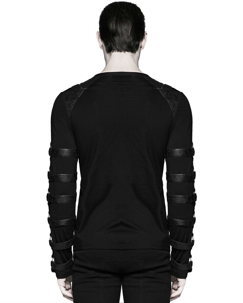 T-457 Deconstruction Unit Mens Dieselpunk Long Sleeve Top