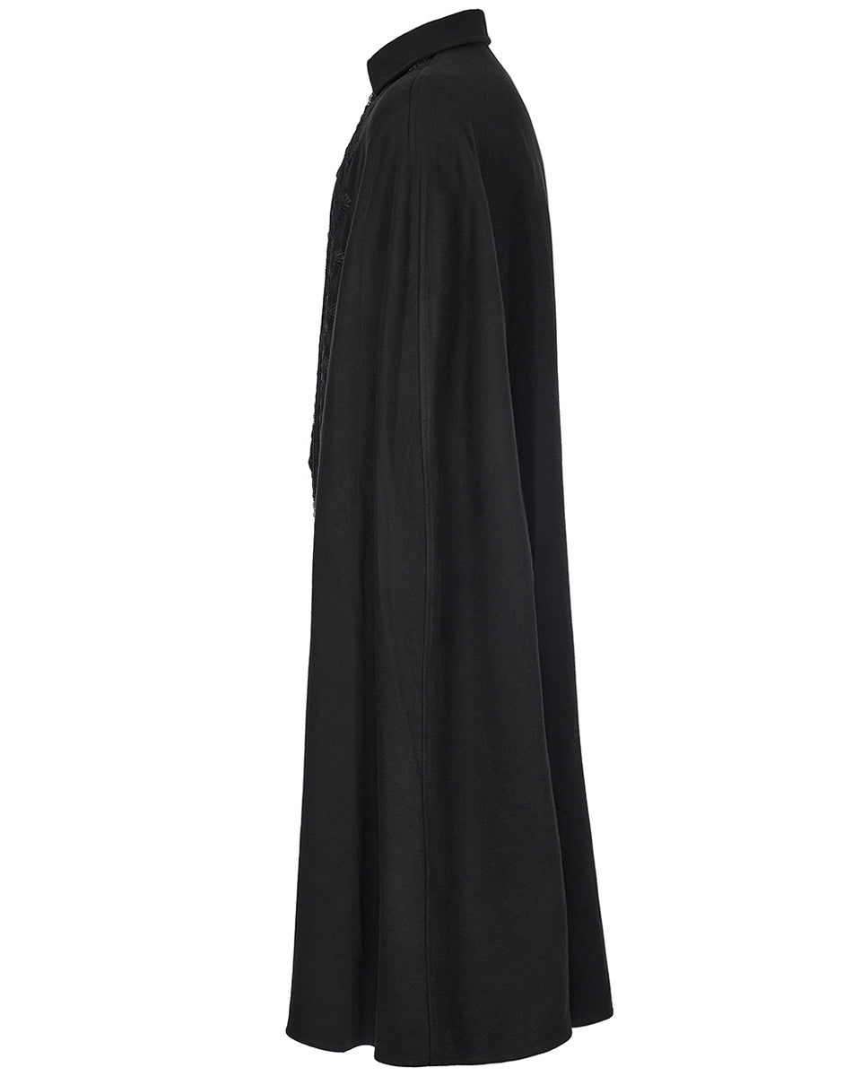 WY-1411 Mens Regal Gothic Aristocrat Travelling Cloak