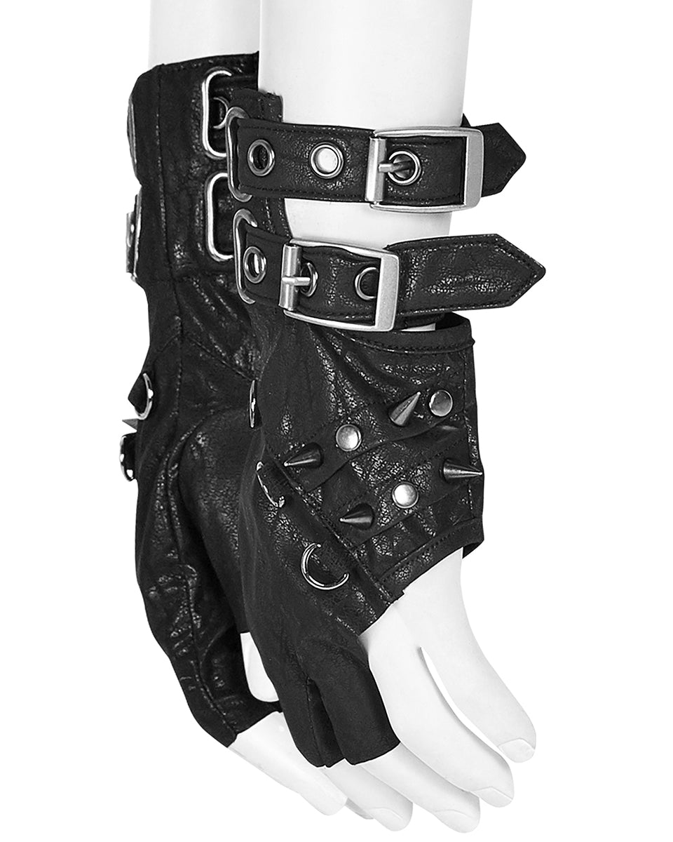 WS-350 Paradox Womens Dieselpunk Fingerless Archery Gloves