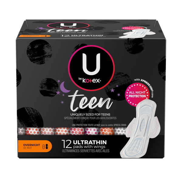 U by Kotex Dreamwear Overnight Period Underwear for Women