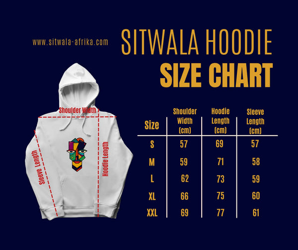 Hoodie Size Chart