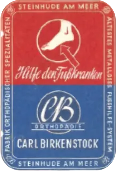 Birkenstock Footbed System badge