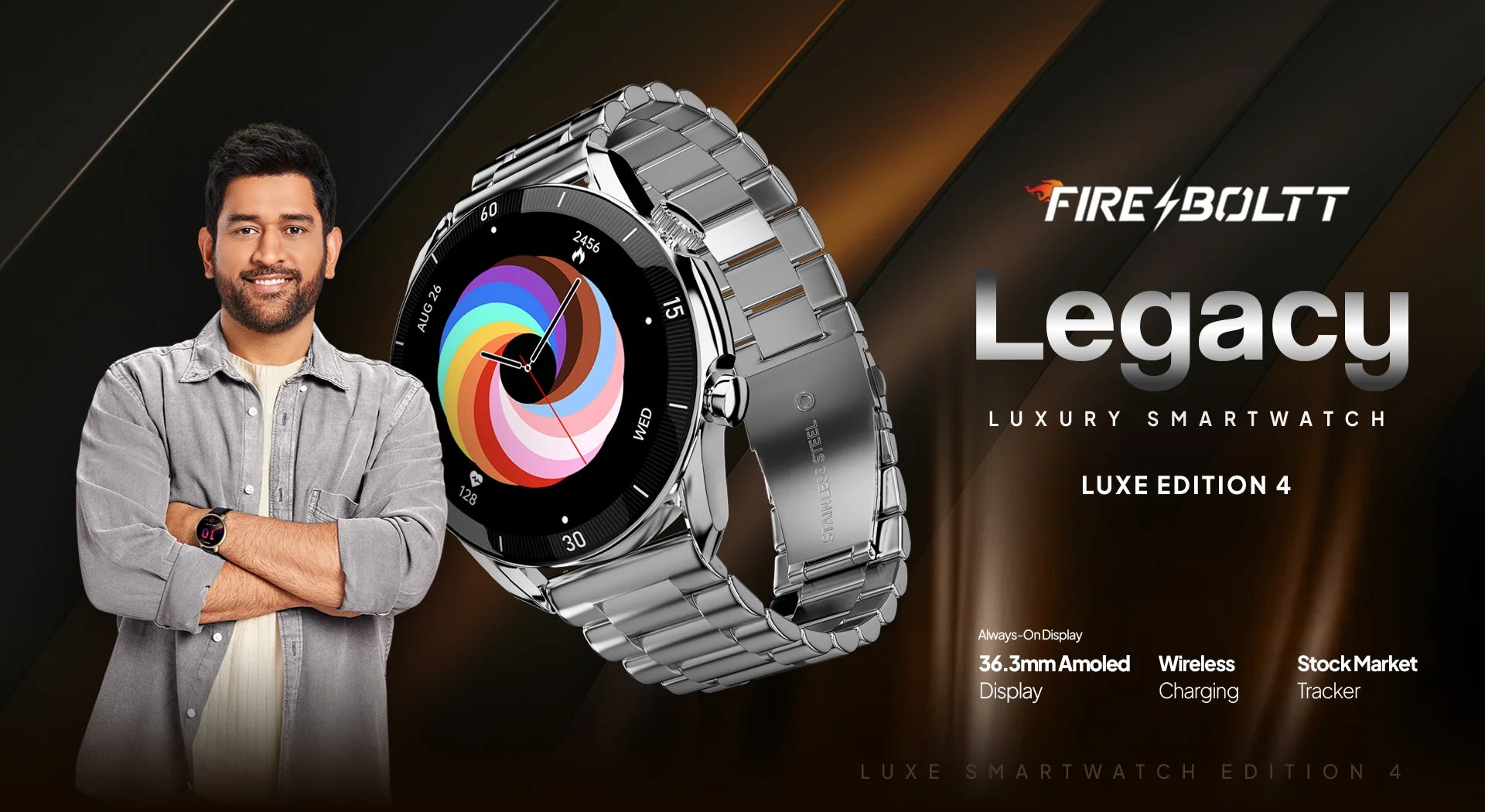 Fire-Boltt Legacy Smartwatch with Bluetooth Calling