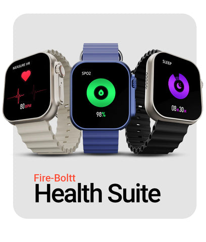 Fire-Boltt Supernova Smartwatch with SpO2 Monitoring, Heart Rate Tracking, and Sleep Monitoring