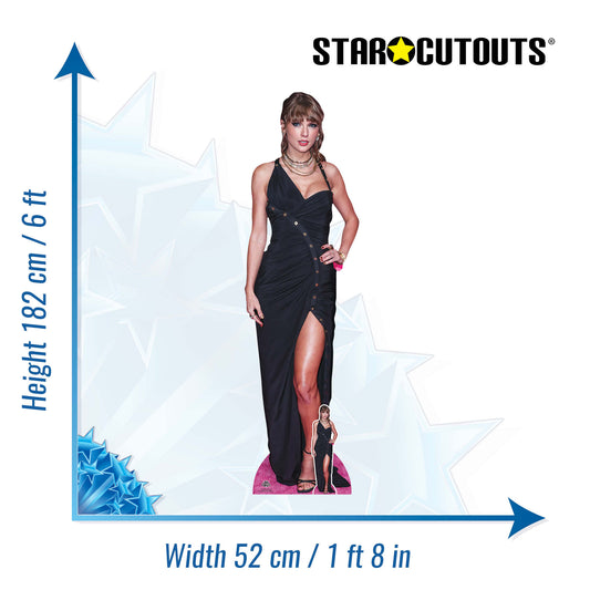 Taylor Swift Star Singer Full Life size Cardboard Cutout Standee Standup-  180 cm