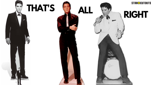 fferent Elvis cutouts available from Star Cutouts