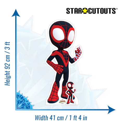 Spiderman cardboard cutout