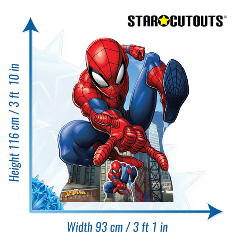 spiderman height