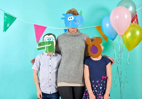 Star Cutouts Hey Duggee Facemasks Being Worn at Events