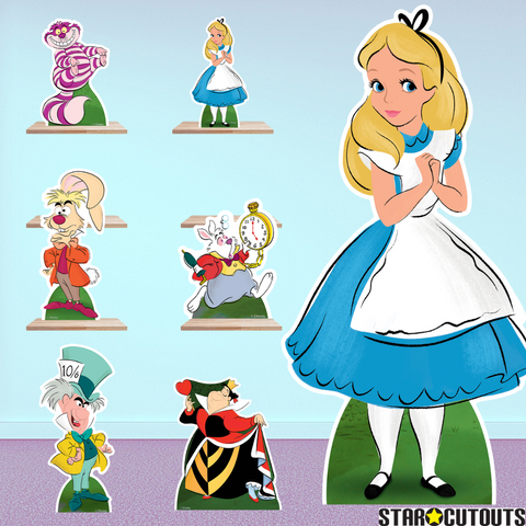 Alice in Wonderland Cardboard Cutout