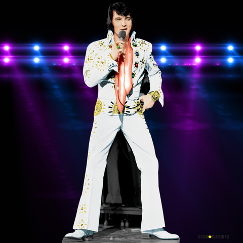 Elvis Presley Vegas Cardboard Cutout