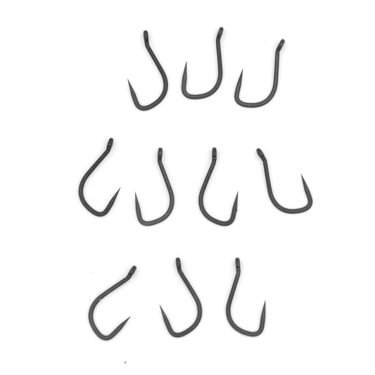 Straight Point Chod Fishing Hooks (SPC) Barbless Pack of 10