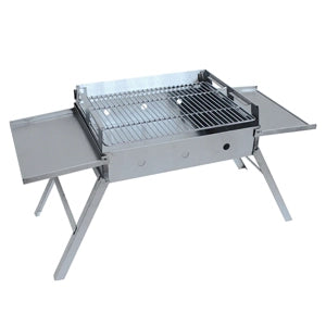 Foldaway Camping Barbecue with Legs and sides