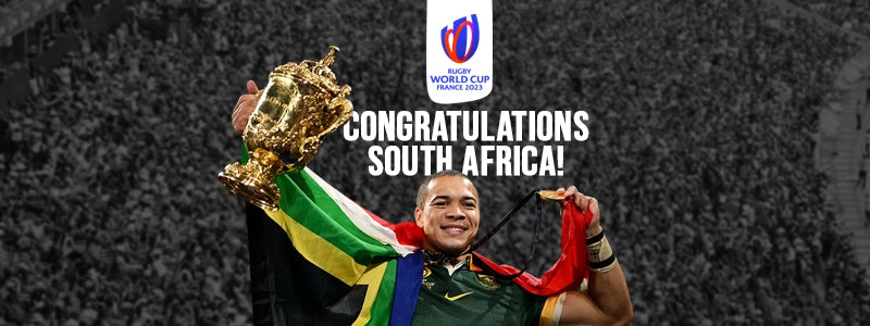 Congratulations to South Africa on the Rugby World Cup 2023 Victory