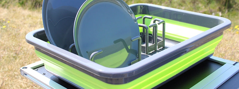 Pop Up Dish Rack Drainer