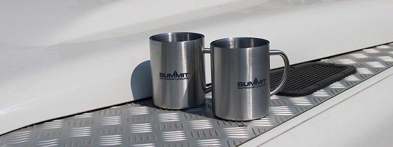 Summit Stainless Steel Mugs