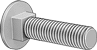 Picture of 3/8”-16, 3.5-in Length, Stainless Steel Carriage Bolt